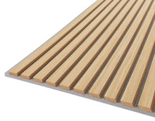 Akustikpanel Quanti light oak 18 × 520 × 2440 mm